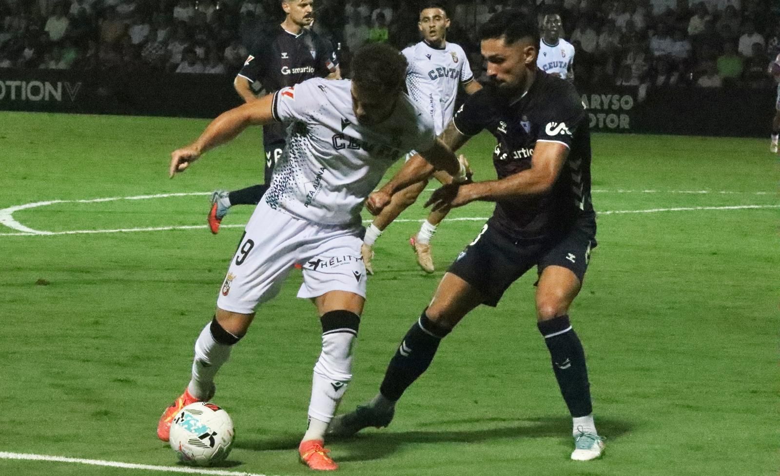 La AD Ceuta prolonga su buena racha en el Murube