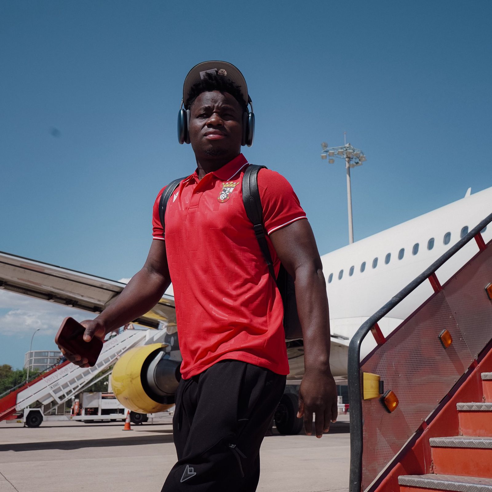 Así han viajado los jugadores caballa hasta Castellón