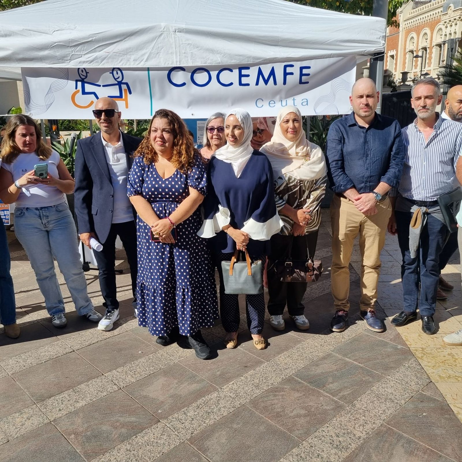 Jornada de COCEMFE en la plaza de los Reyes este viernes