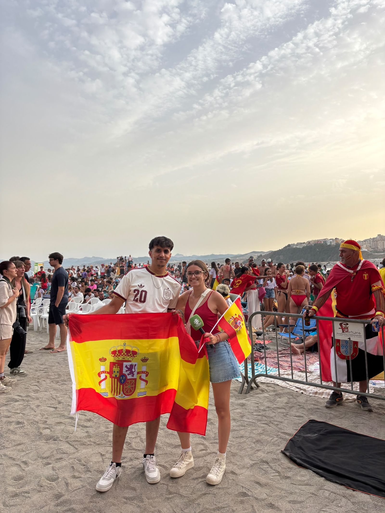 Ceuta enloqueció con España, Campeona del Mundo