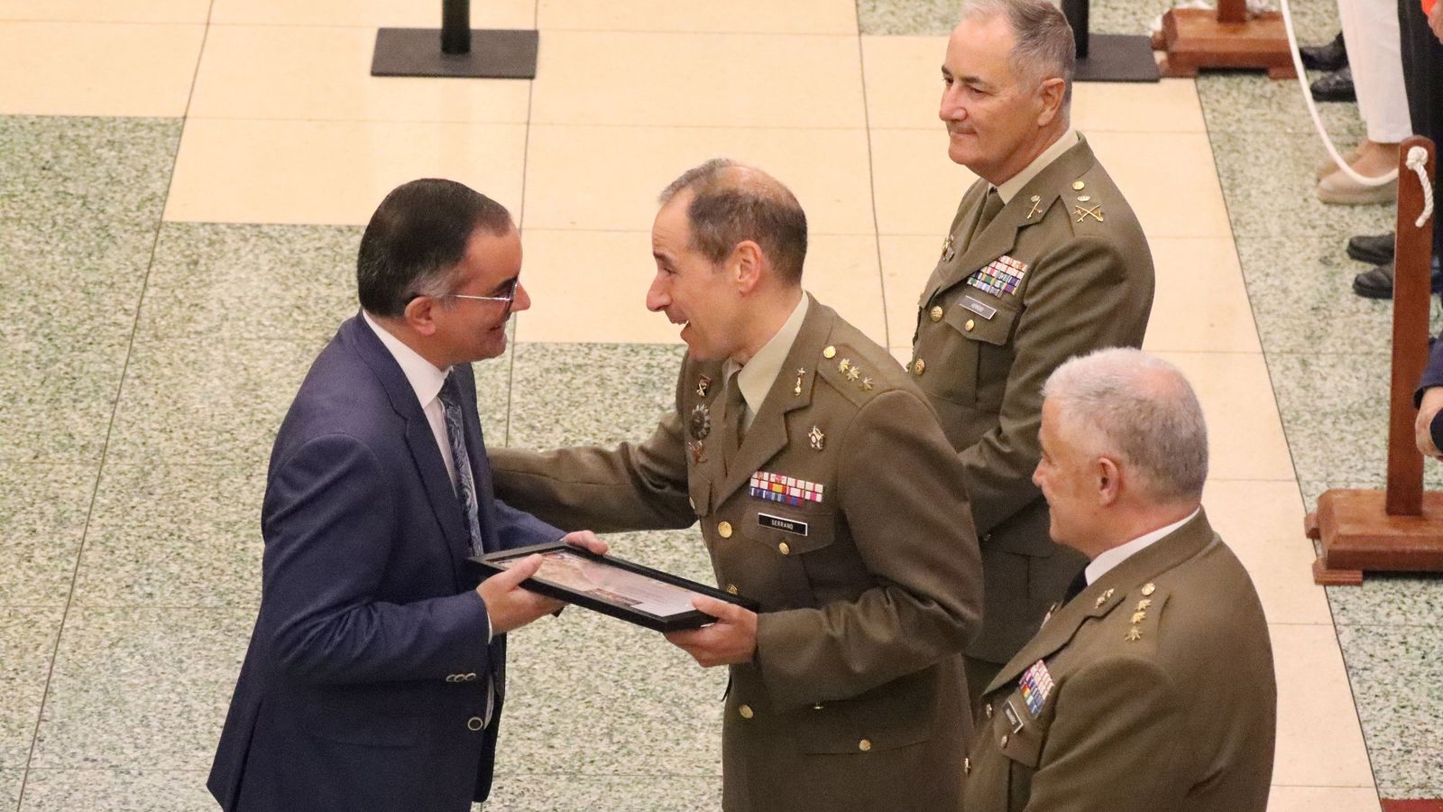 Ceuta celebra el XXIX aniversario de su Delegación de Defensa con un homenaje a la vocación de servicio.