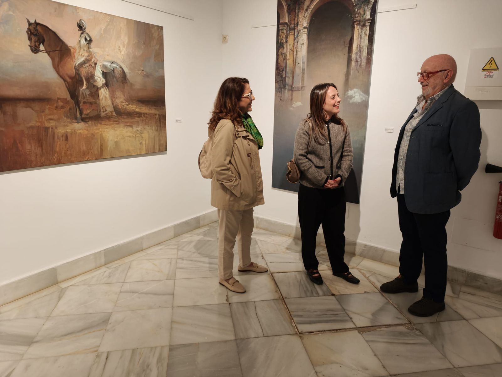 Inaugurada en el Museo de Ceuta la exposición ‘La sombra del metal’ de Jesús Conde
