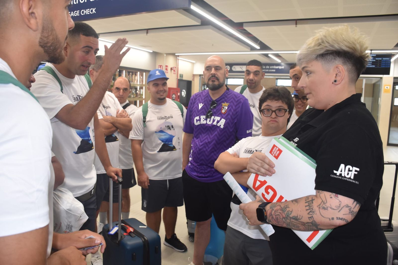 Equipo Genuine de la AD Ceuta