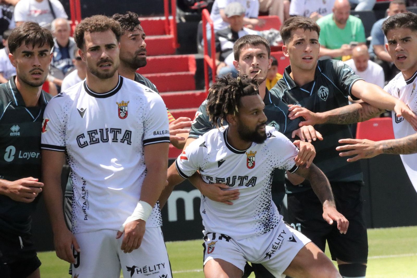 Así se vivió el partido entre la AD Ceuta y el CD Castellón en imágenes