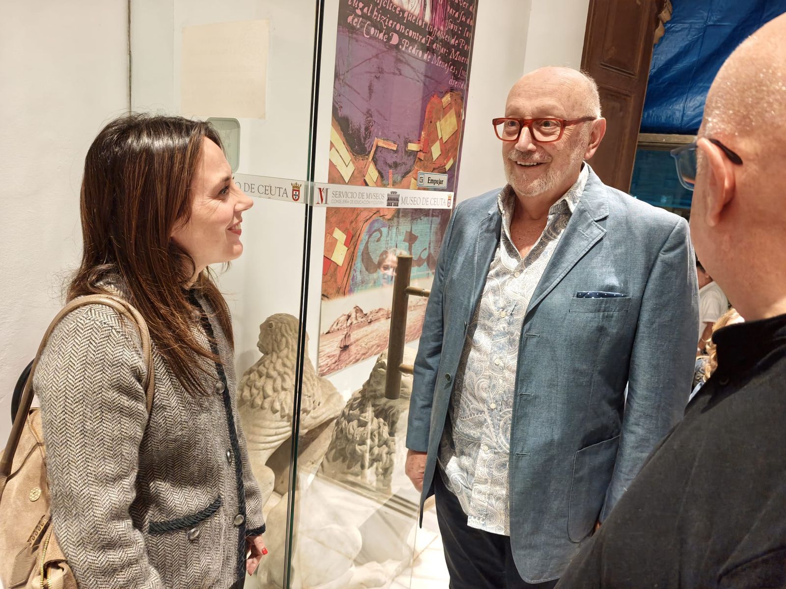 Inaugurada en el Museo de Ceuta la exposición ‘La sombra del metal’ de Jesús Conde