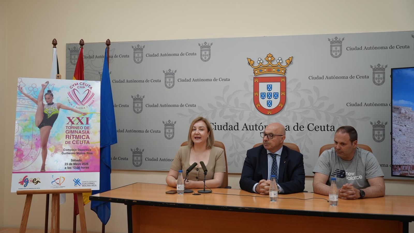 Presentado el XXI Torneo Gym Ceuta Cup de Gimnasia Rítmica
