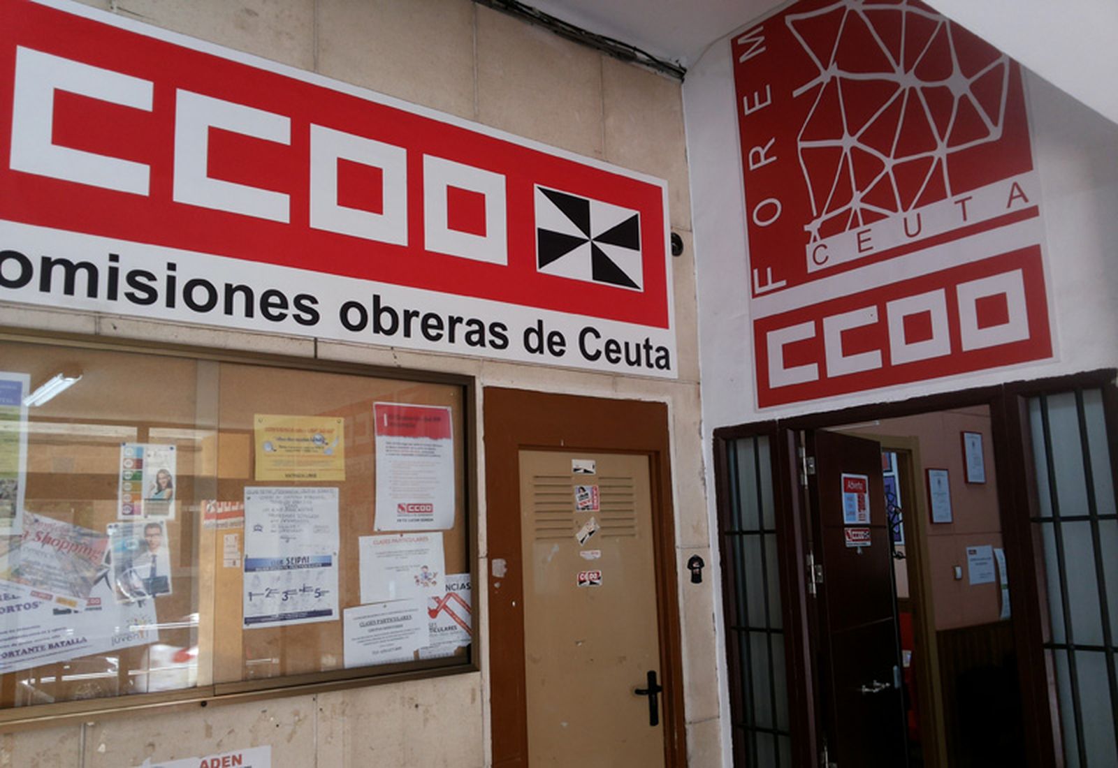 Sede de CCOO. / FOTO E.P.