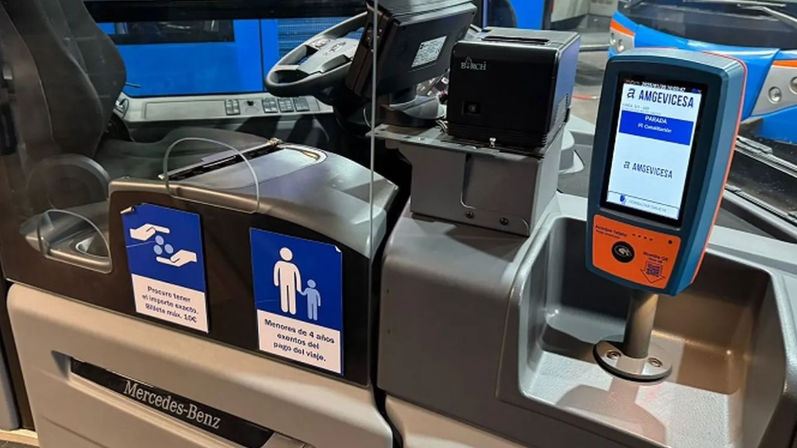 Desde la pasada primavera se puede pagar con tarjeta de crédito