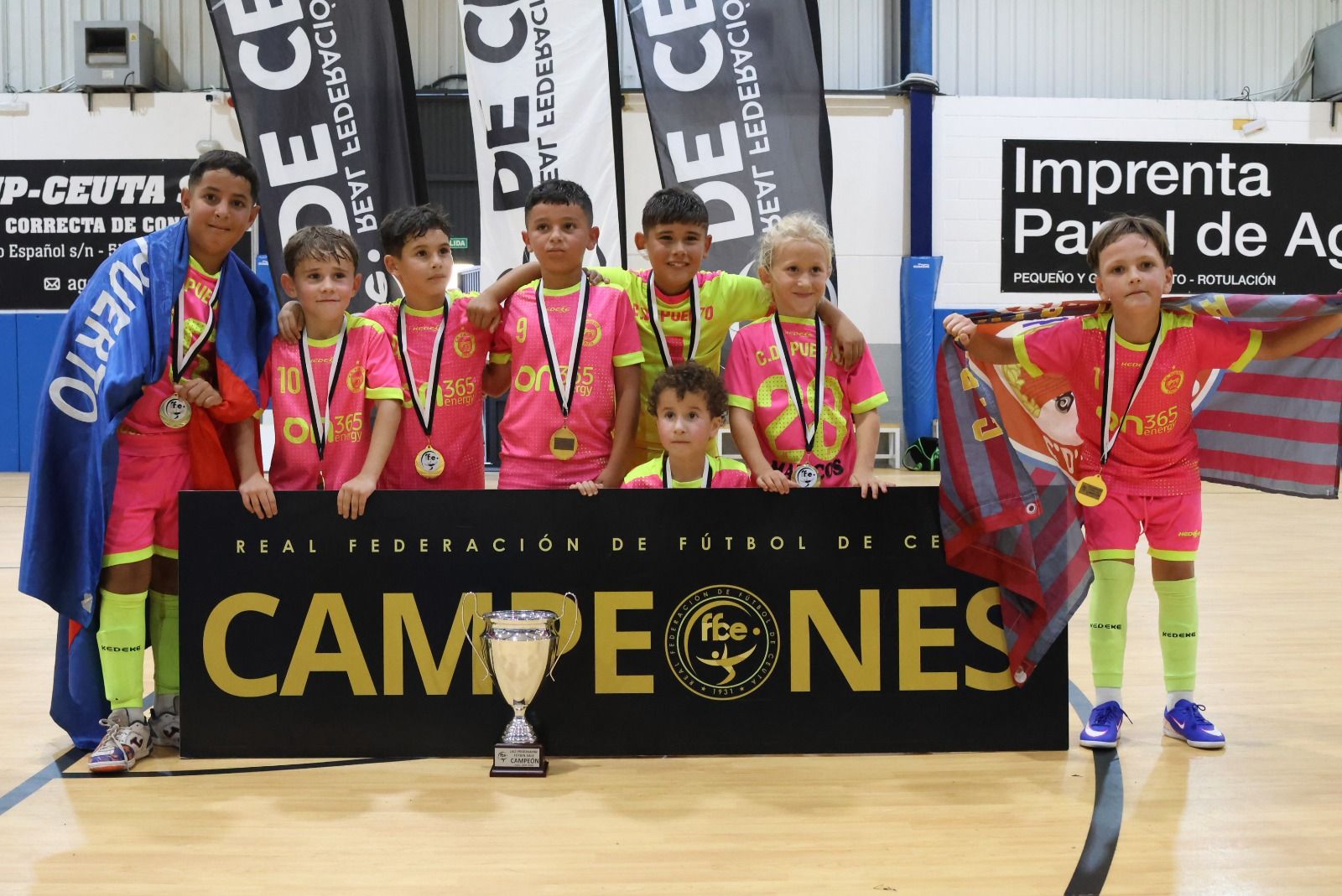 El Puerto gana la Liga Prebenjamín ante el San Agustín