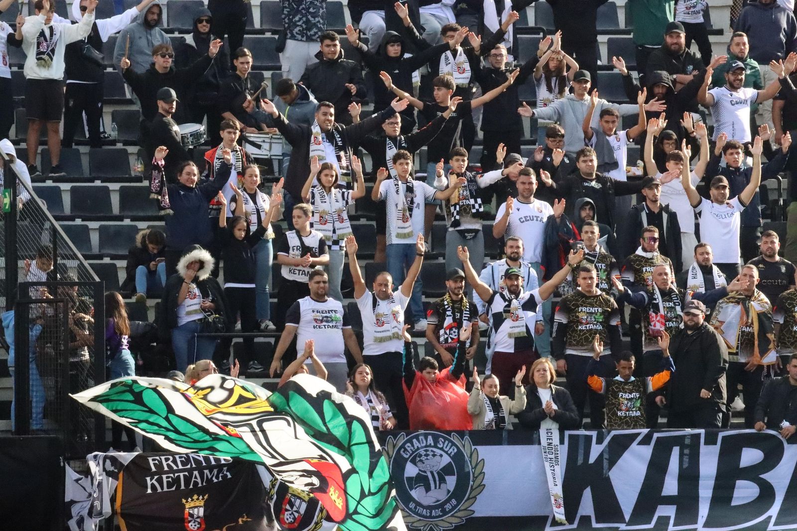 FOTOGALERÍA | El intenso encuentro entre la AD Ceuta y el Leganés en el Alfonso Murube