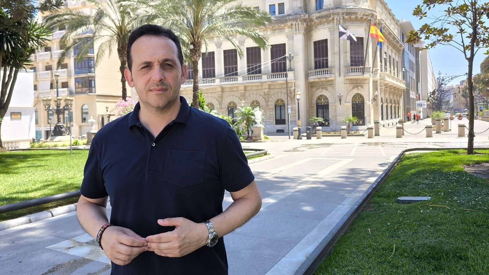 Juan Sergio Redondo, presidente de Vox Ceuta