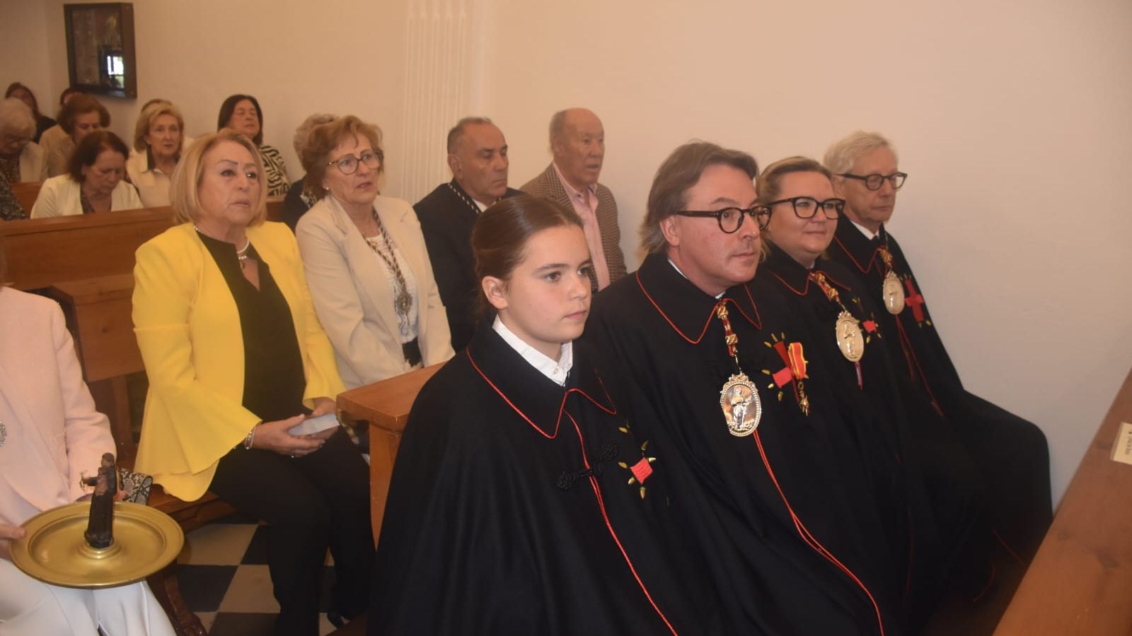 La Eucaristía y pregón se celebró en la Ermita de San Antonio