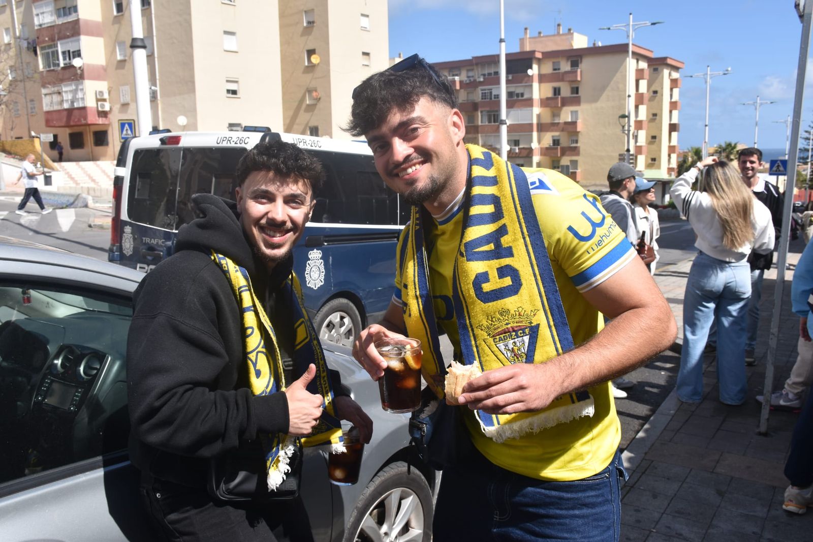 Aficionados del Cádiz