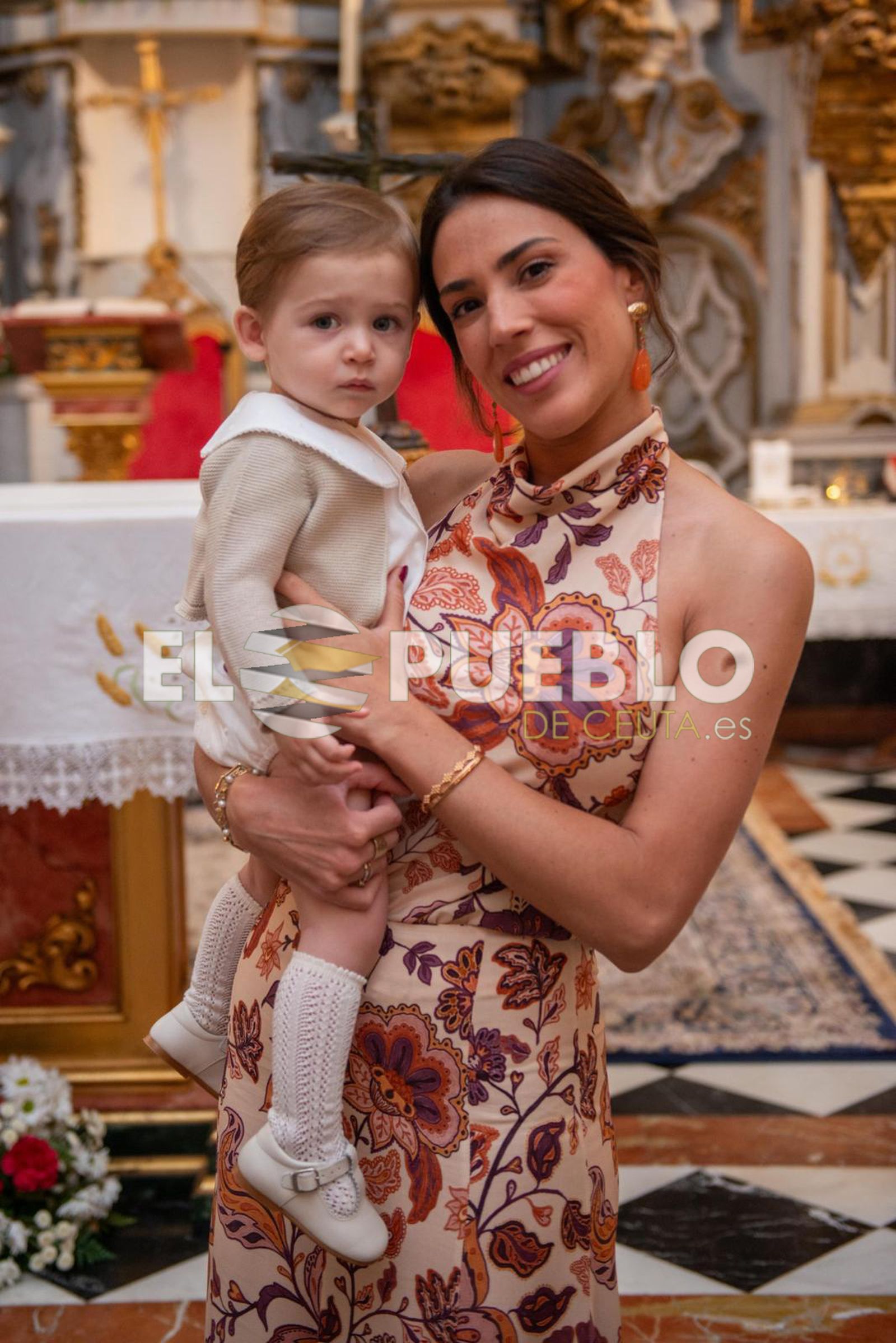 Bautizo de Nico en la  Iglesia de Nuestra Señora de  los Remedios