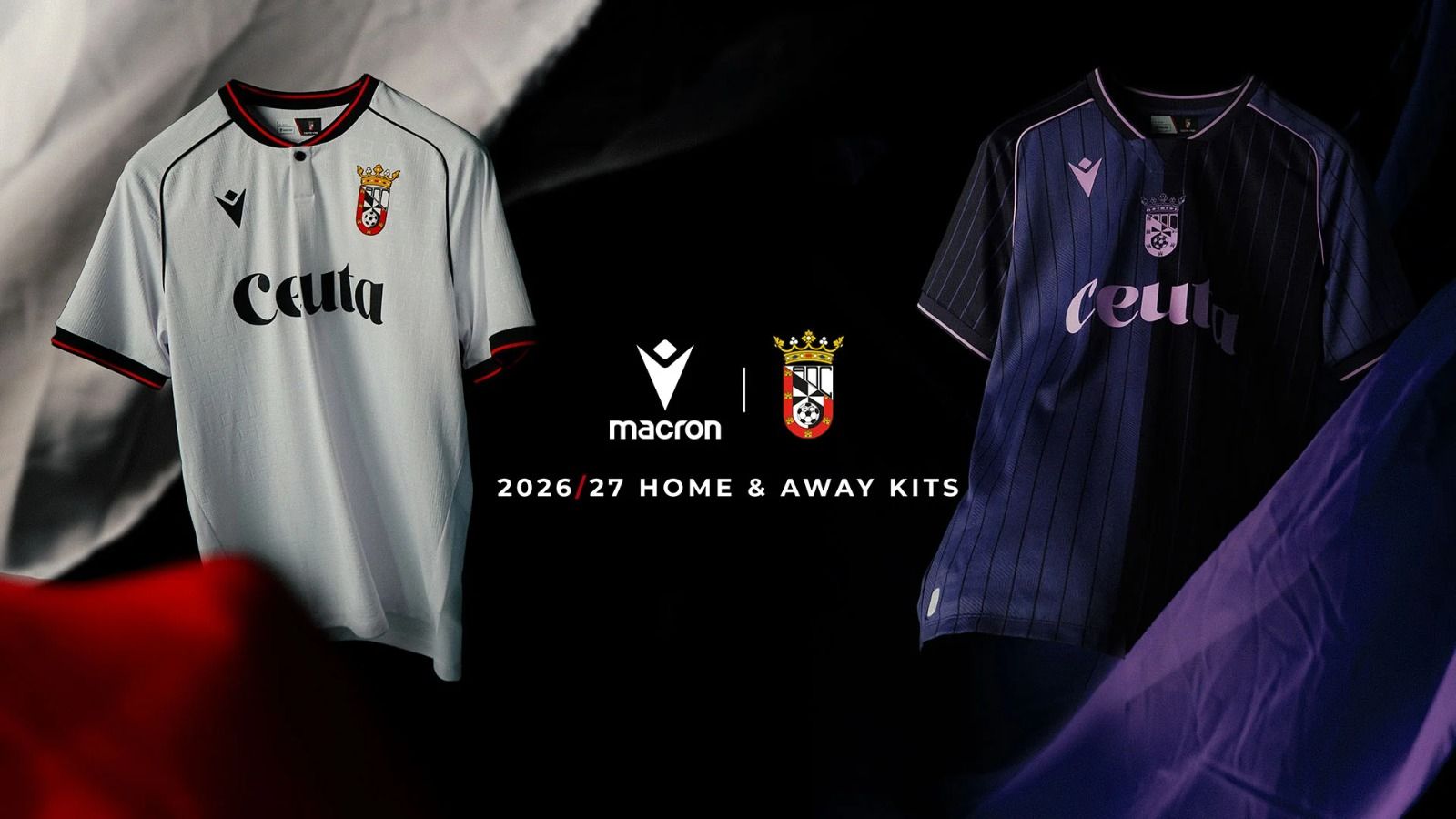 Nuevas camisetas de la AD Ceuta
