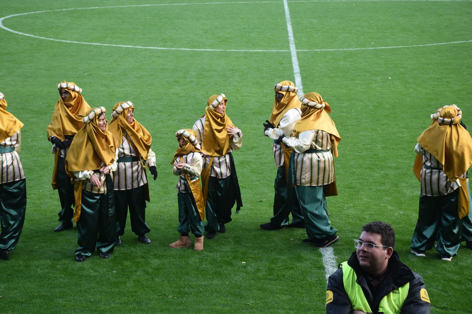 Así se vivió en el Murube la esperada llegada de los Reyes Magos