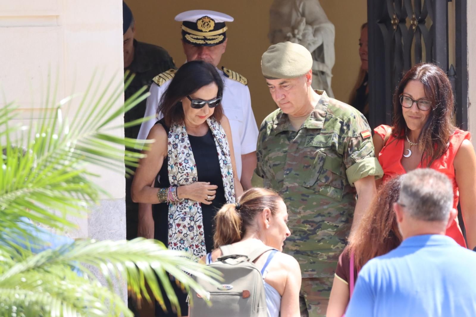 Margarita Robles, en su visita a Ceuta