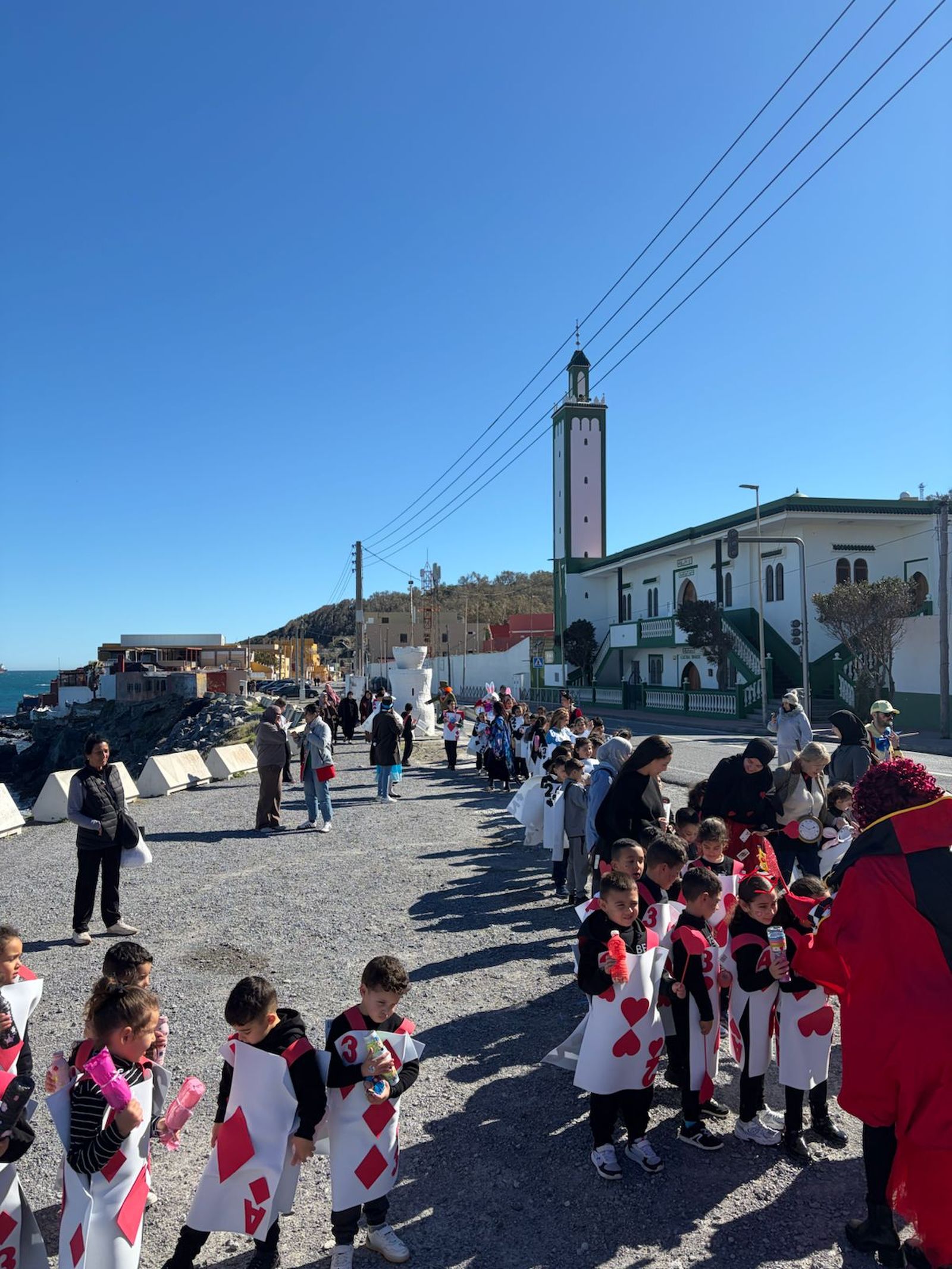 Así ha sido el desfile de carnaval por Benzú del 'Ruiz Picasso'