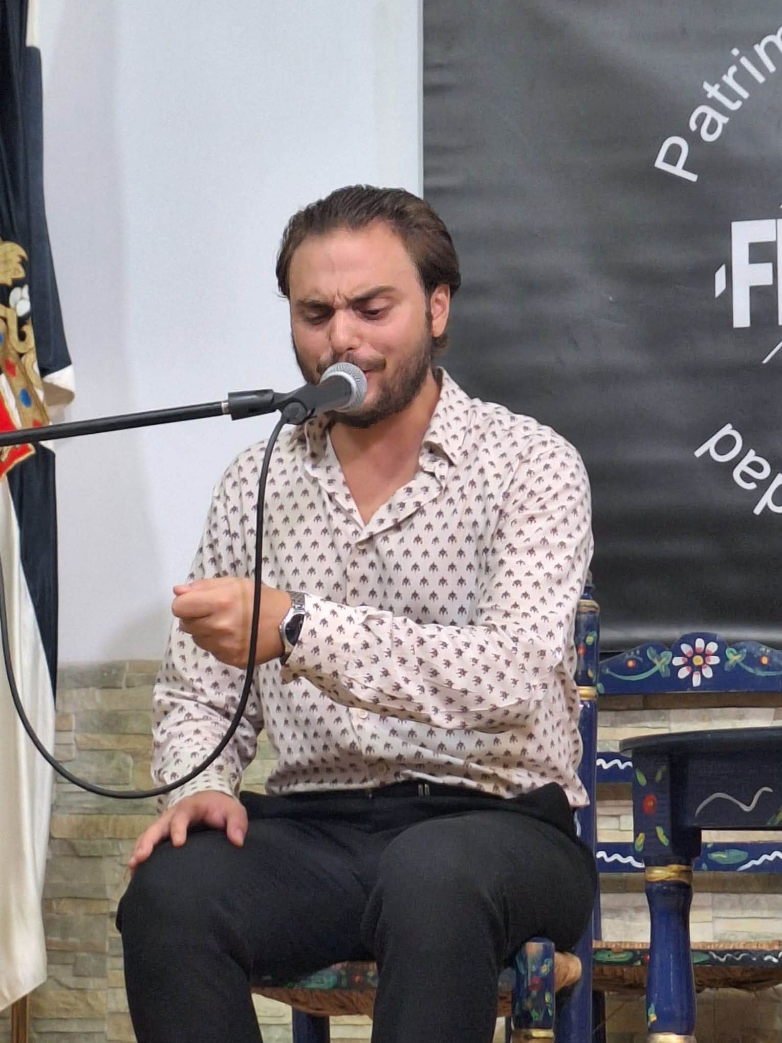 El V Ciclo de Otoño Flamenco en el Estrecho arrancó con el cante de Manuel de la Tomasa