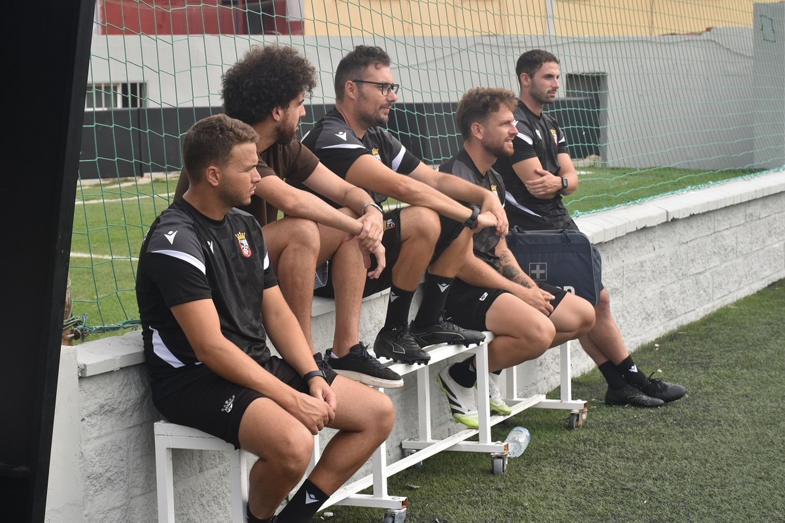 Entrenamiento del filial de la AD Ceuta