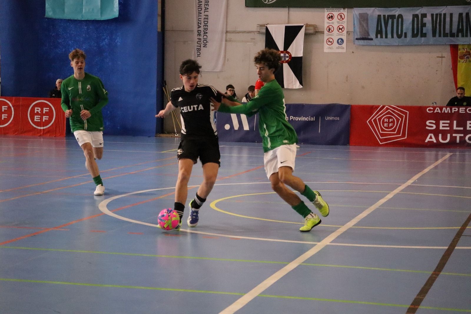 Andalucía supera a Ceuta en la segunda jornada de la previa del 'Nacional'