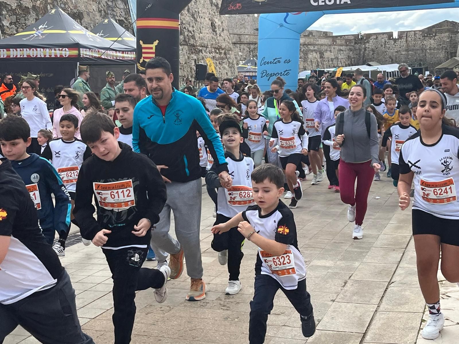 La previa y el inicio de la X Cuna de la Legión a través del objetivo de Reduan