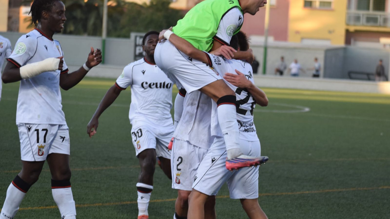 Celebración de la AD Ceuta B