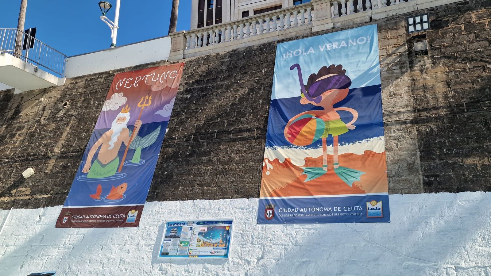 Nueva imagen en todas las playas de Ceuta