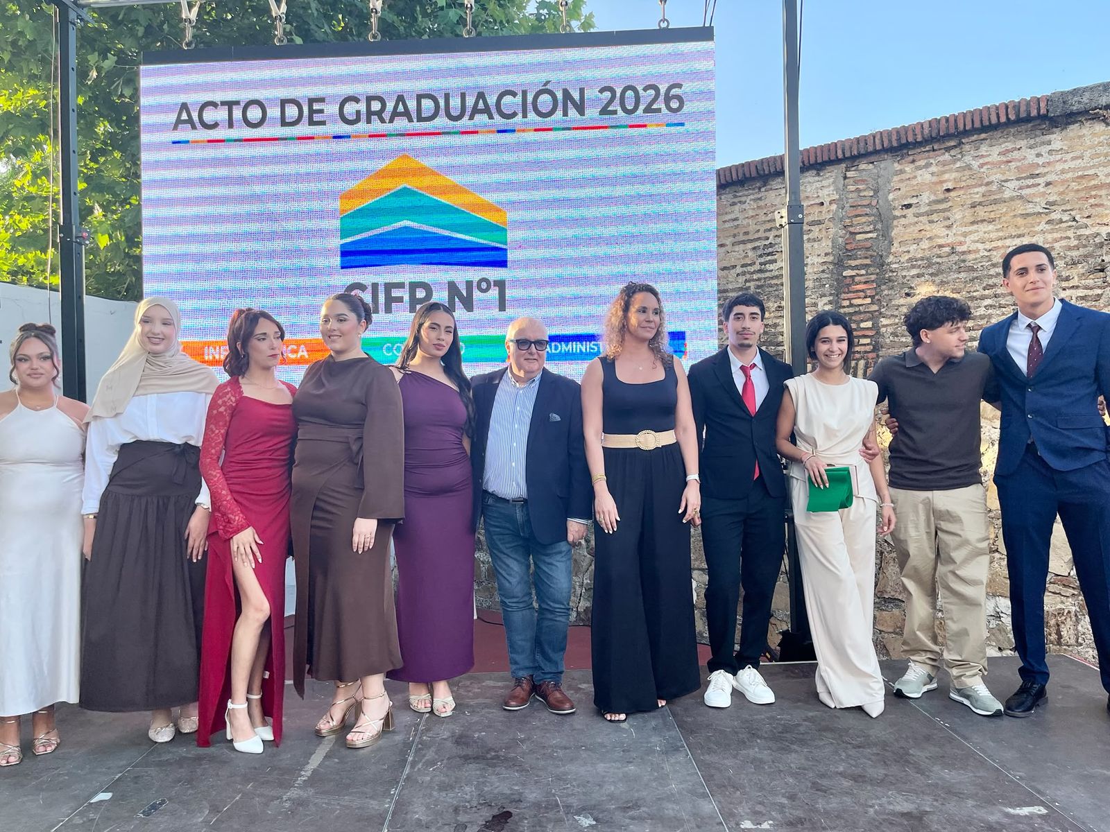 El CIFP1 celebra su graduación