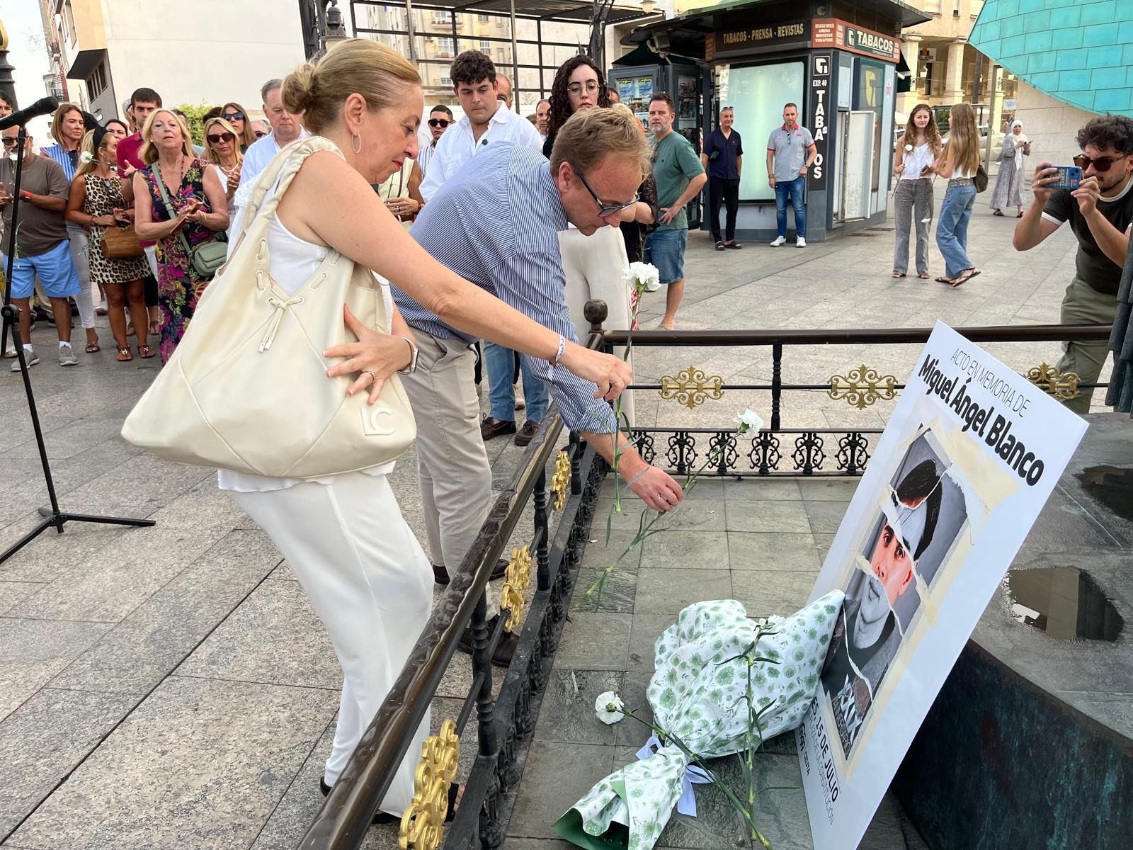 Homenaje del PP a las víctimas del terrorismo con motivo del 29 aniversario del asesinato de Miguel Ángel Blanco