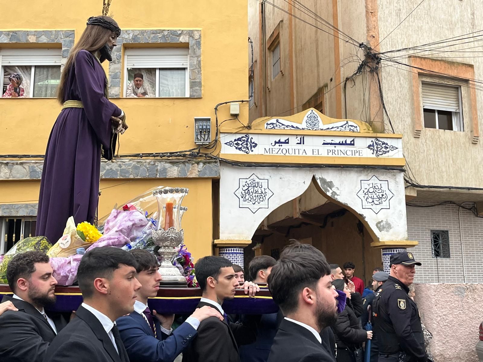 Fe, redención y  convivencia: Ceuta vuelve a mostrar sus mejores galas en el Traslado del Cautivo