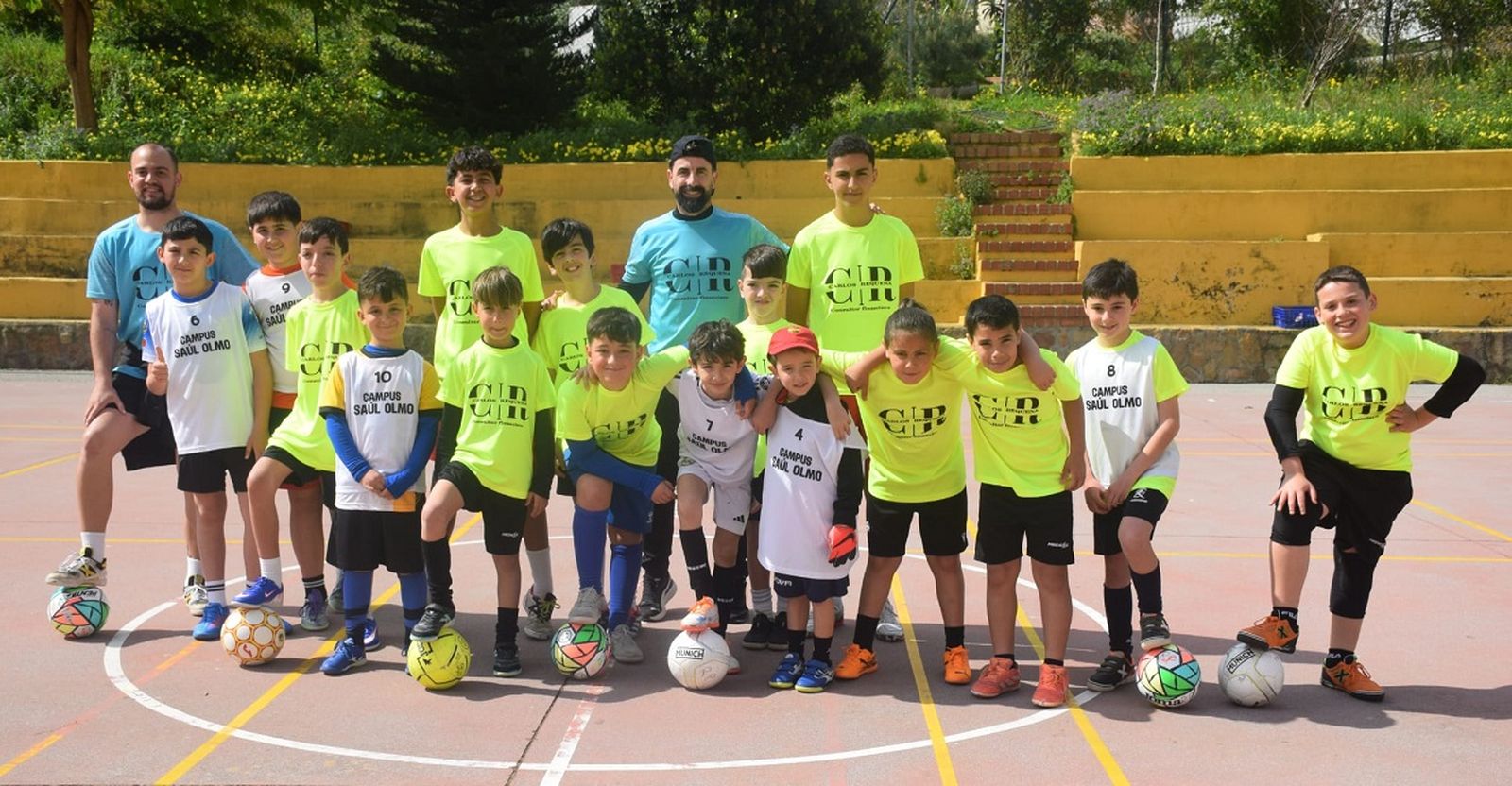 Participantes en el Campus de Saúl Olmo
