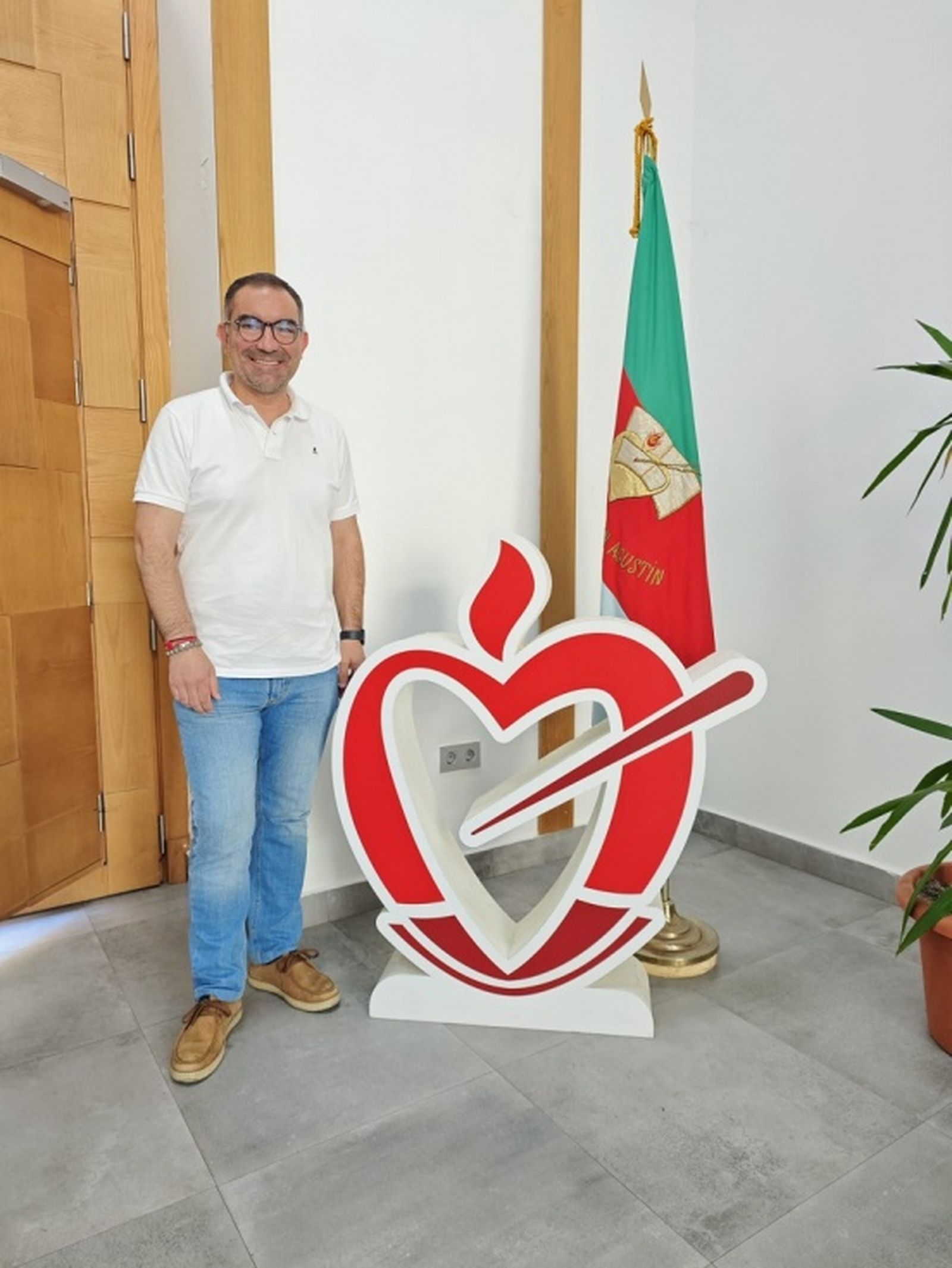 Padre David Díez, director del colegio San Agustín y prior de los agustinos en la ciudad. FOTO RINCÓN