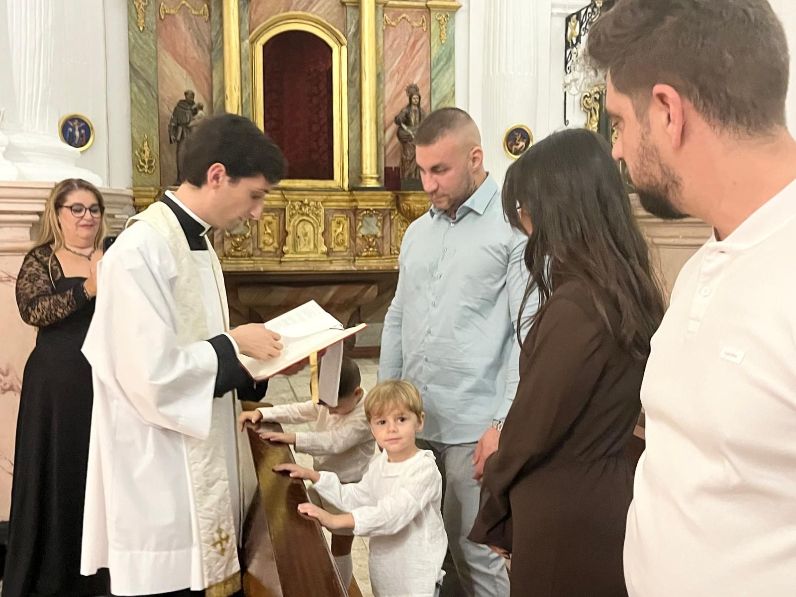 Bautismo de Aron y Nerea en el Santuario