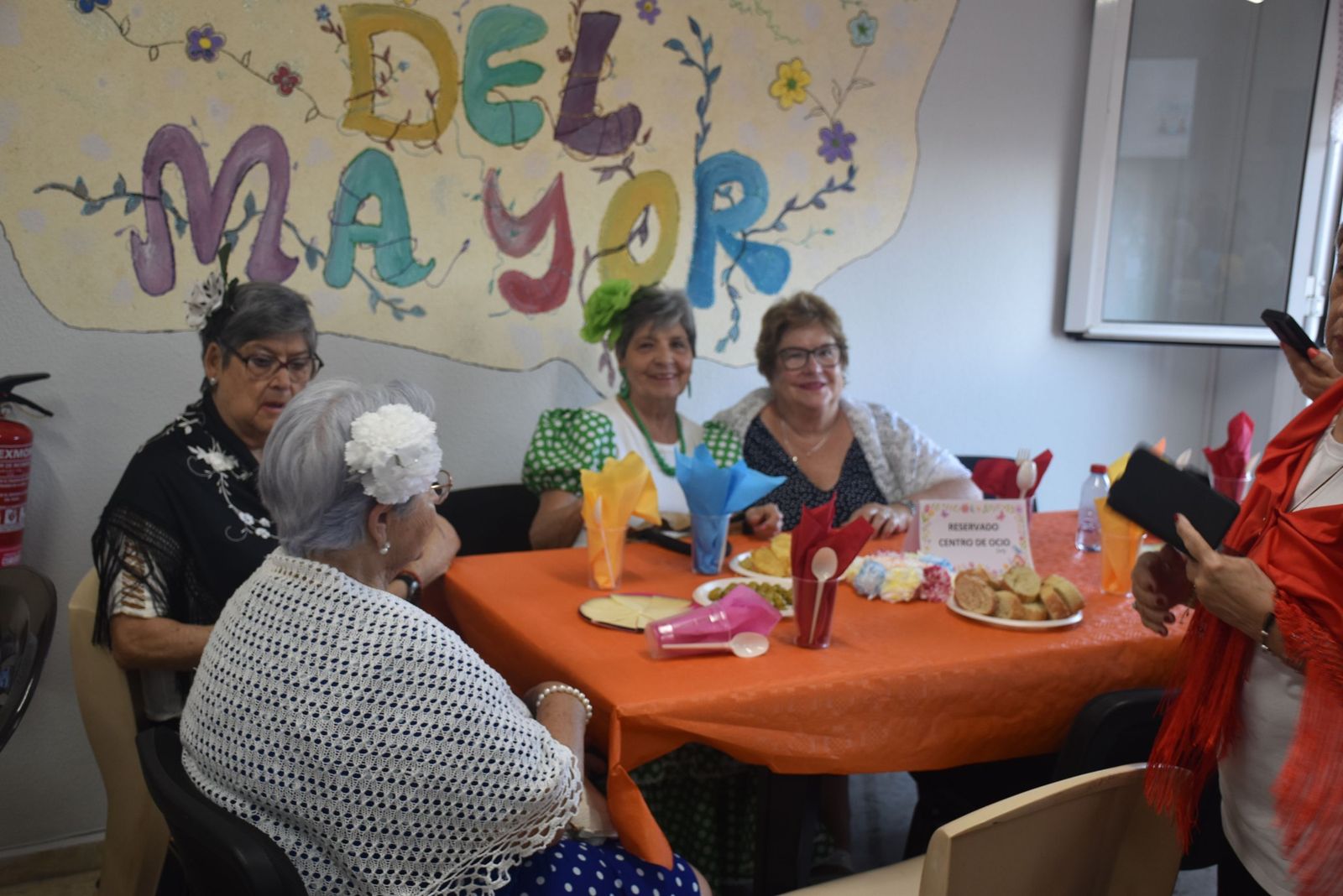 Villajovita se viste de feria para celebrar la primavera junto a sus mayores