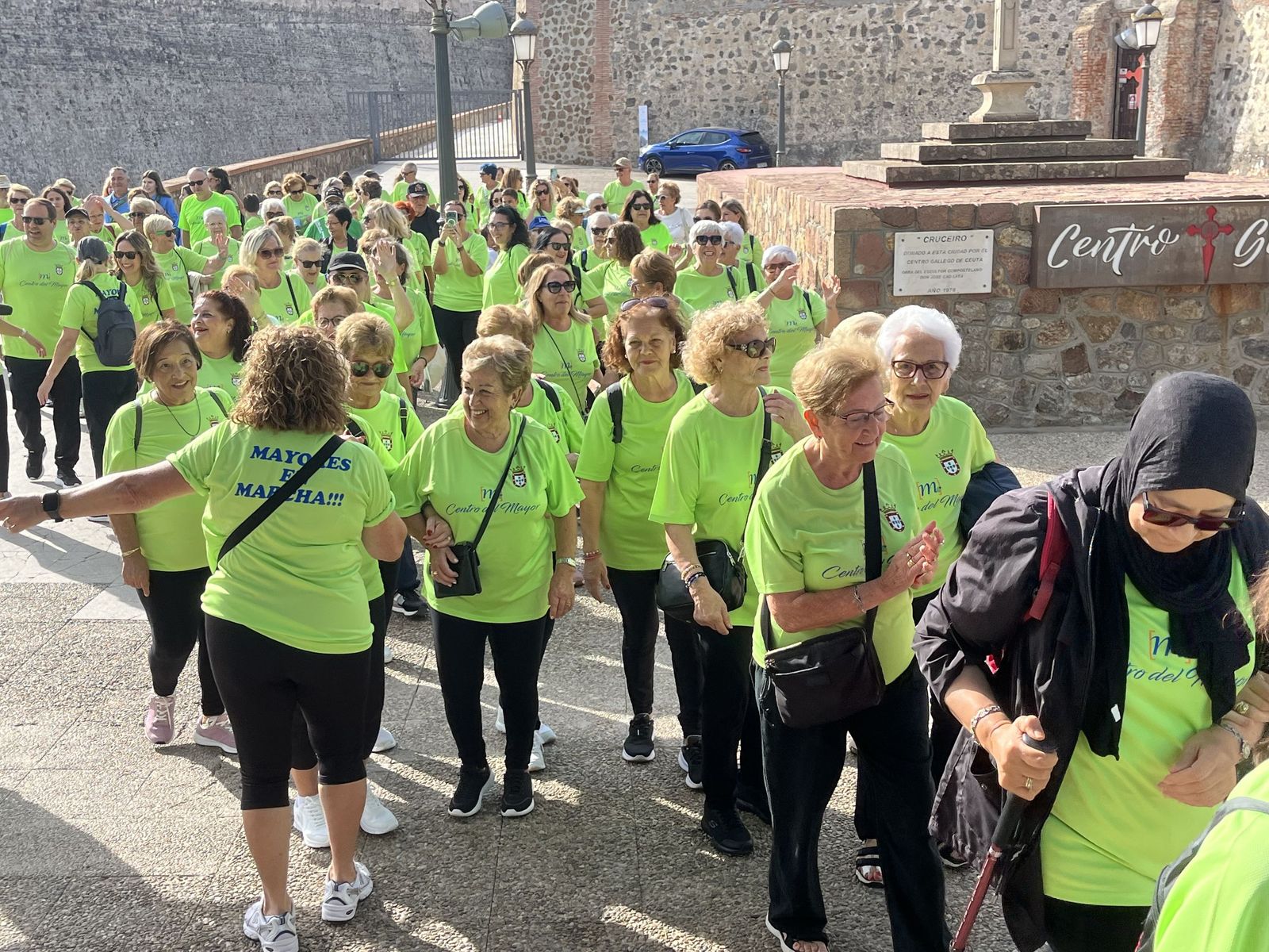 Participación y buen ambiente en la Marcha de Mayores: fotogalería completa