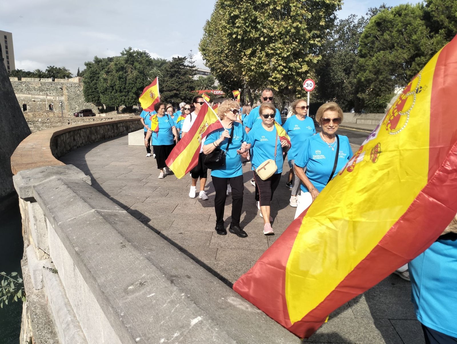 Los mayores toman las calles en una jornada de convivencia