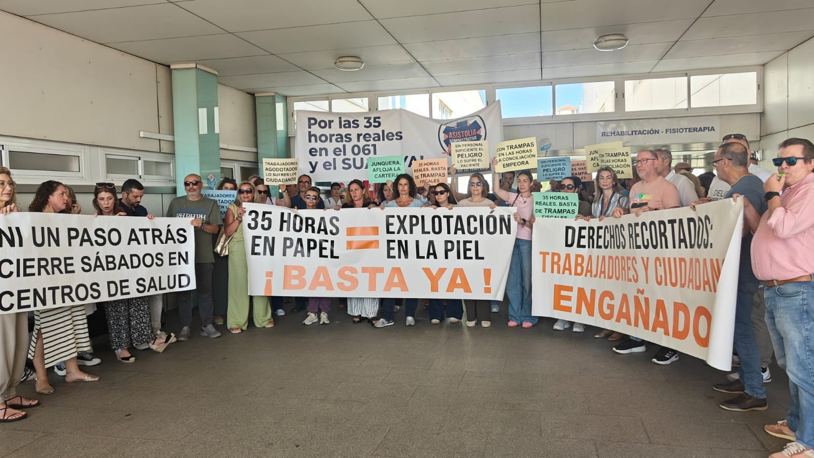Los sindicatos de INGESA en Ceuta denuncian la aplicación de las 35 horas, exigen negociación y anuncian nuevas movilizaciones