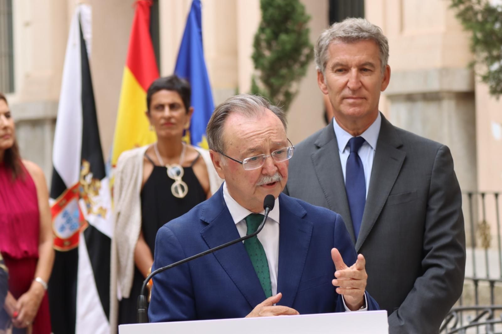 Vivas reivindica en el Día de Ceuta la unidad y la defensa de la soberanía: «Si Ceuta naufraga, naufraga España»
