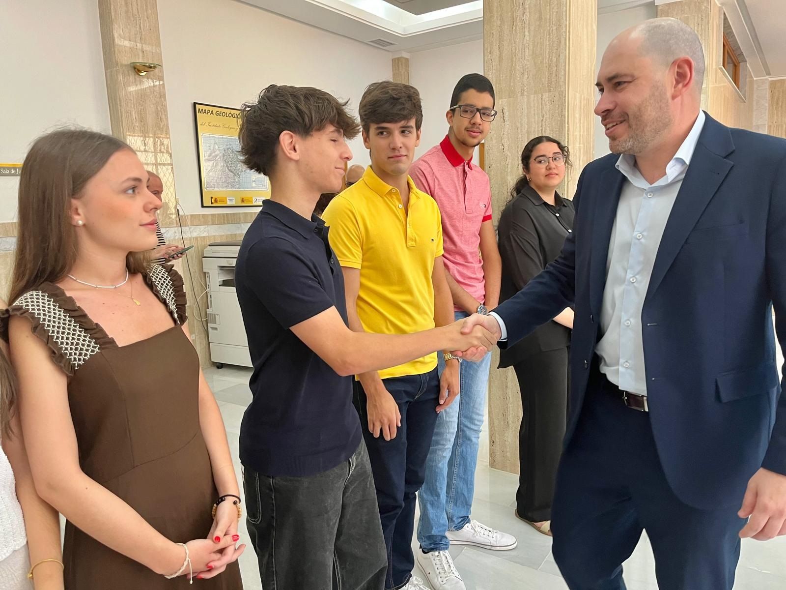 Recepción en la Delegación del Gobierno