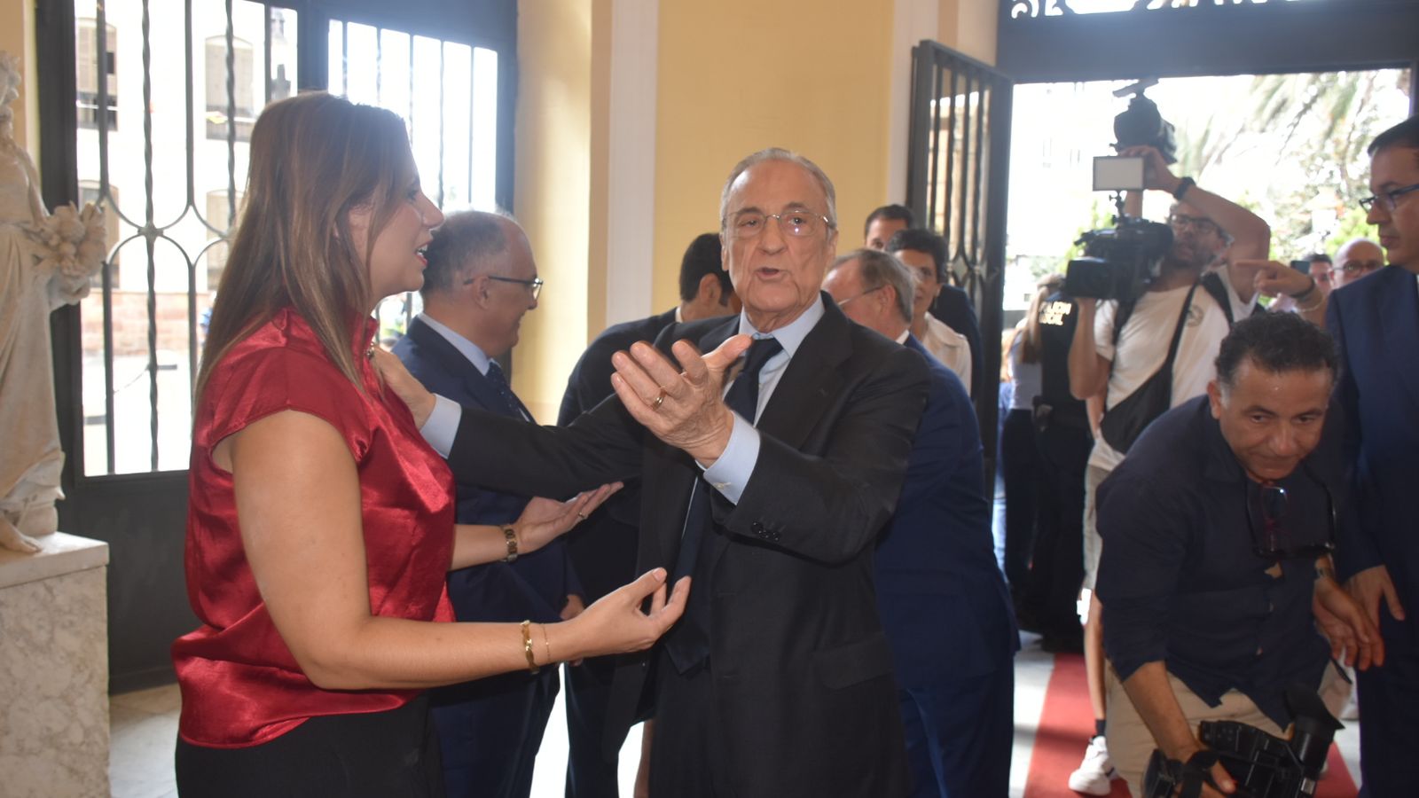 Imágenes de la visita del Real Madrid a Ceuta