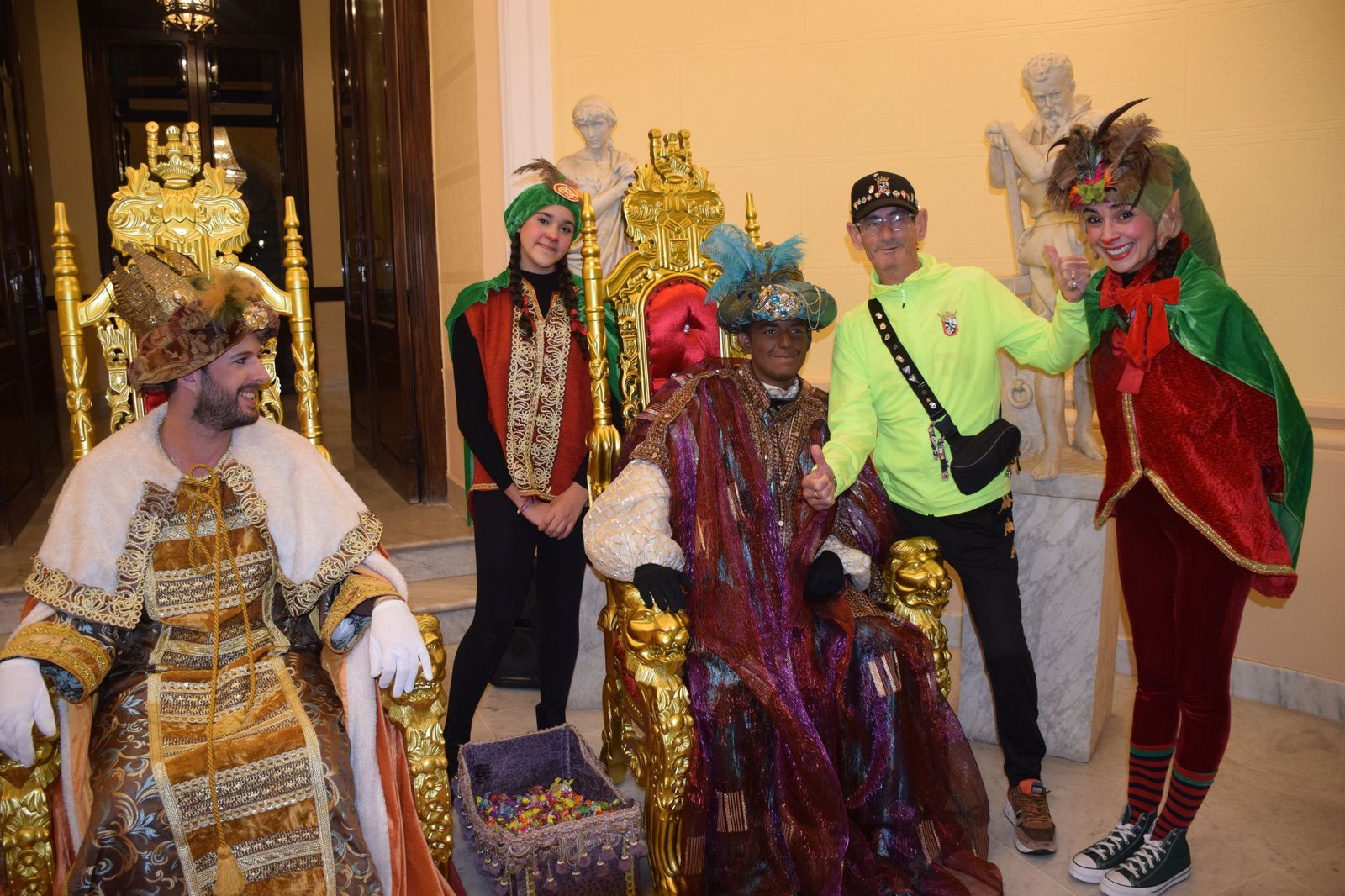 Los emisarios reales llegan a Ceuta para recoger los deseos antes de Reyes