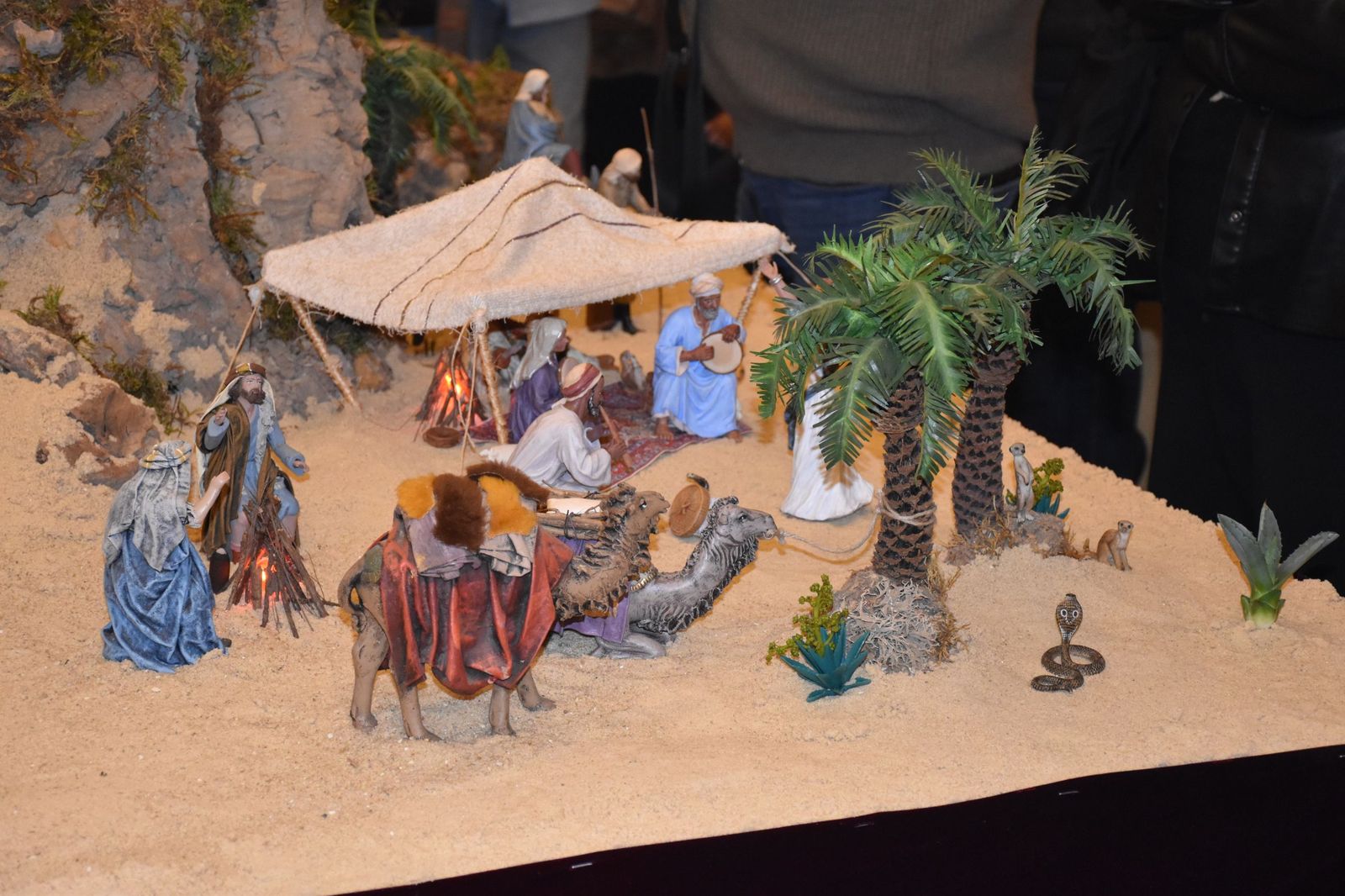 San Antonio inaugura la Navidad con la apertura de su tradicional belén