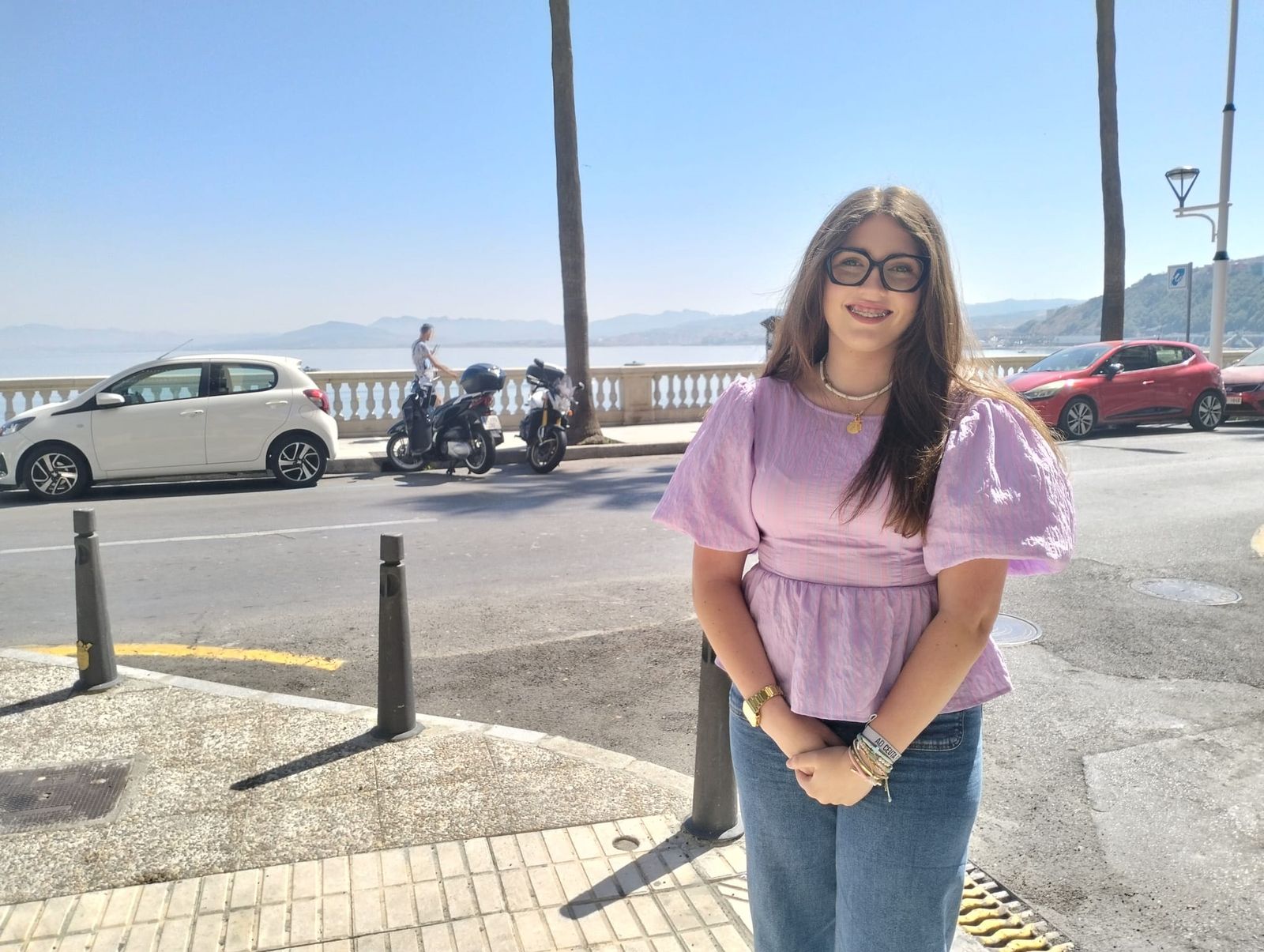 La estudiante del colegio San Daniel Martina Ruiz López