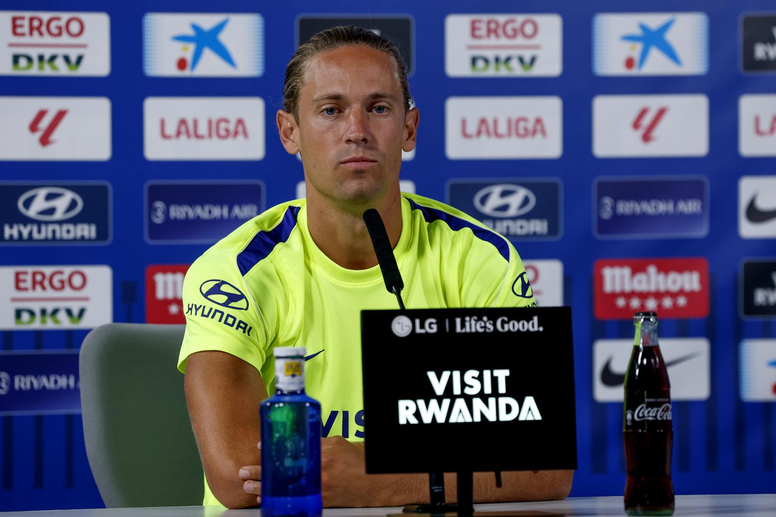 Marcos Llorente, en rueda de prensa