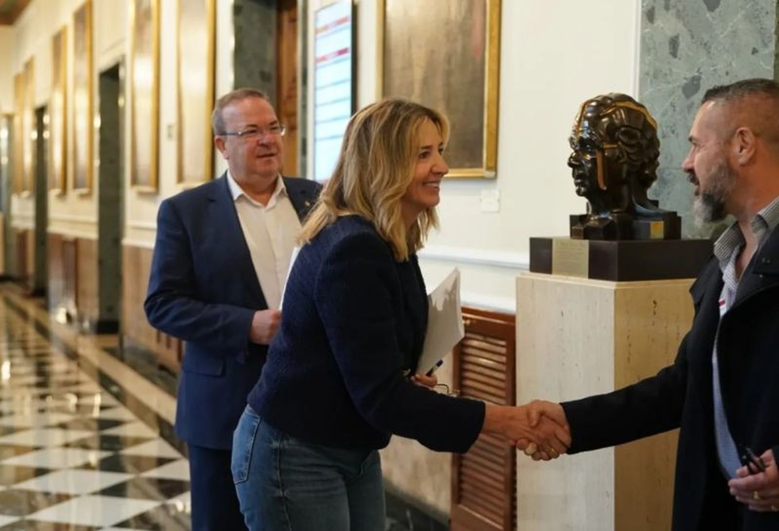 La portavoz del PP Alicia García en una imagen de archivo.