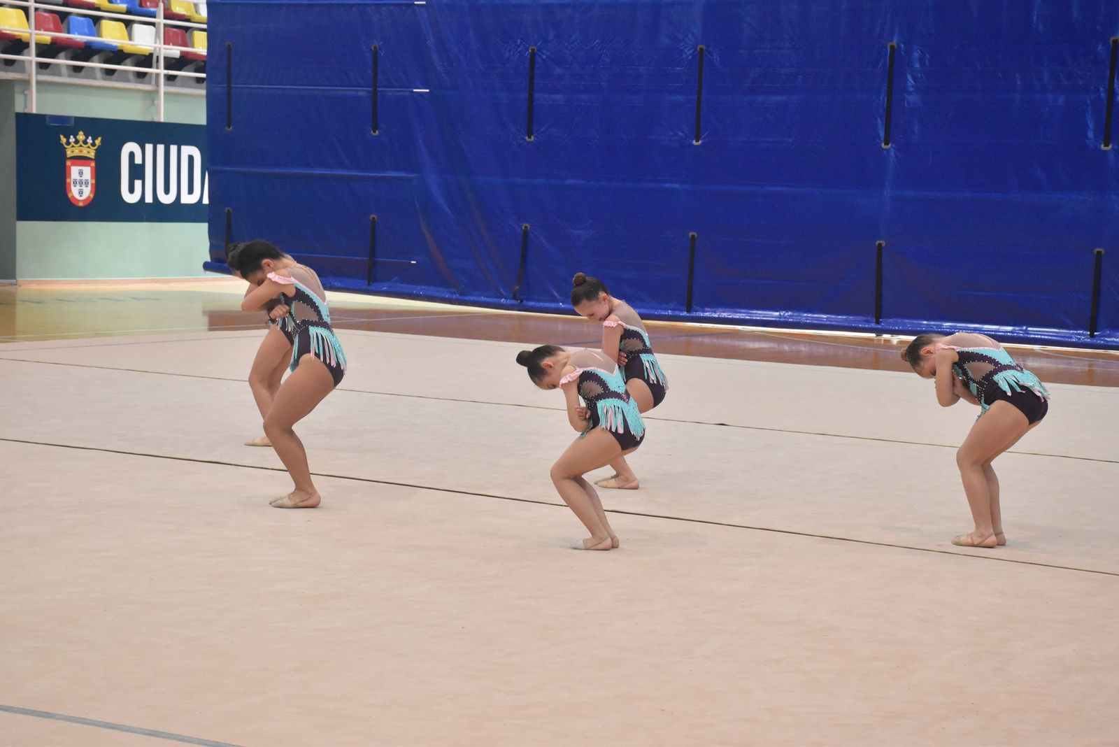 Exhibición de Gimnasia Rítmica