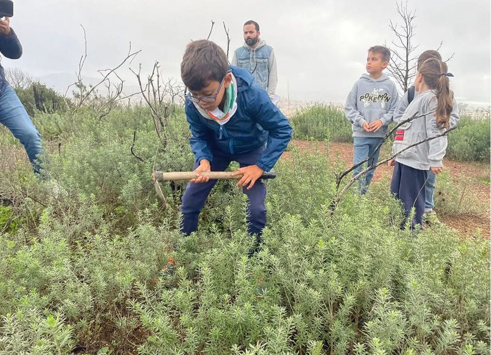 Participantes en la "Bellotada" organizada el pasado año