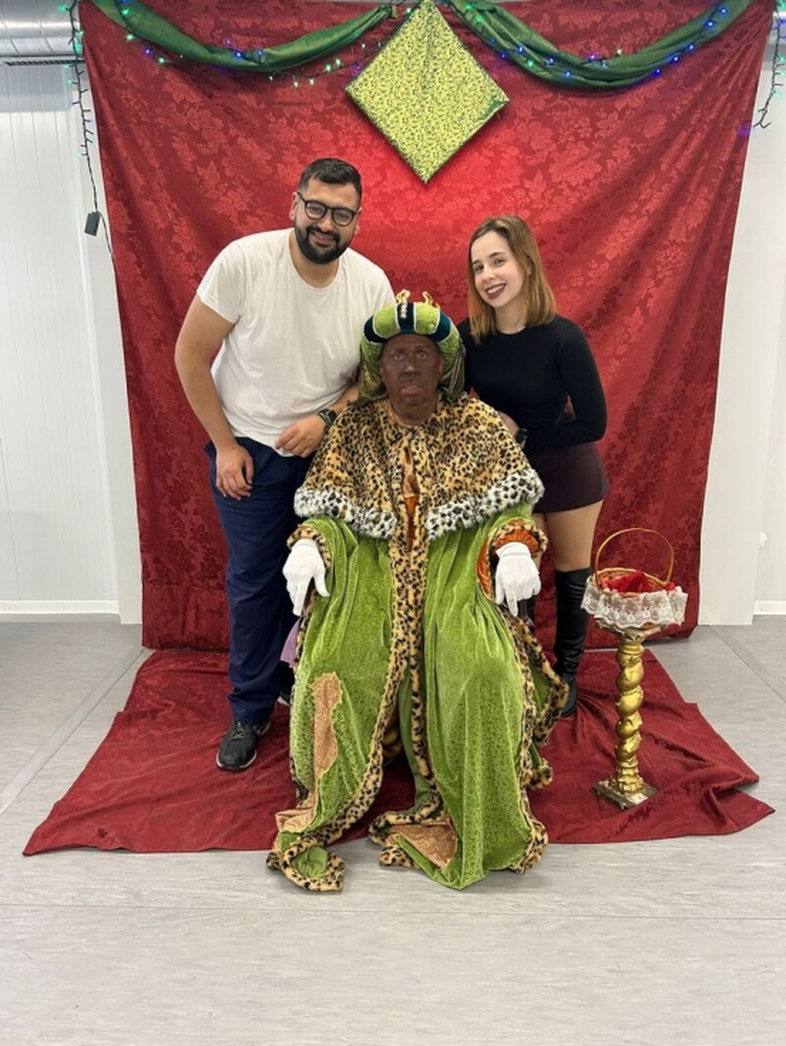 El Rey Baltasar en Juan XXIII. / FOTO NICOL'S