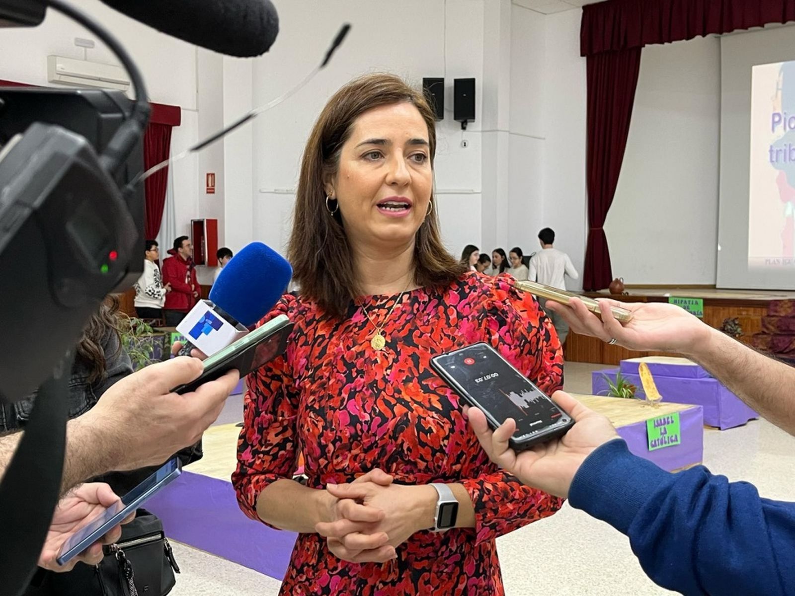 Ana Belén Cazorla, coordinadora de igualdad del centro/FOTO CEDIDA